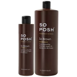 SO POSH maska na hnědou srst (So Brown Color Depositing Mask)