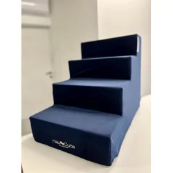 Schody pro psy GLAMOUR tm.modré 2