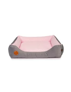 Pelíšek pro psy Lauren design LUXURY PINK VELVET