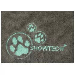Ručník pro psy SHOW TECH z mikrovlákna 90x56cm šedý 2