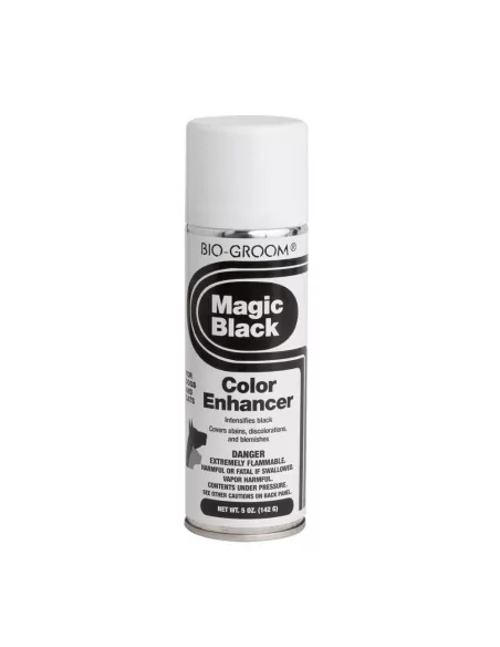 Černý křídový sprej na srst Bio-Groom MAGIC BLACK 142g
