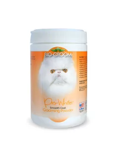 Kartáčovací pudr na jemnou srst Bio-Groom Pro-White Smooth