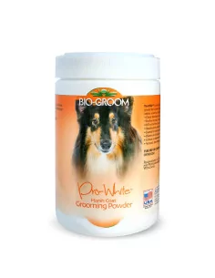 Kartáčovací pudr pro hrubou srst Bio-Groom Pro-White Harsh