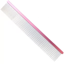Hřeben pro psy 4PAWS 24,5cm - růžový