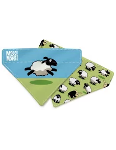Oboustranný šátek na obojek Max&Molly Black Sheep