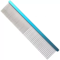 Hřeben pro psy 4PAWS 19cm - modrý
