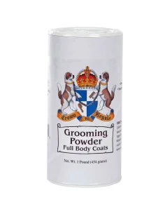 Pudr pro hustou srst s podsadou Crown Royale Grooming Powder