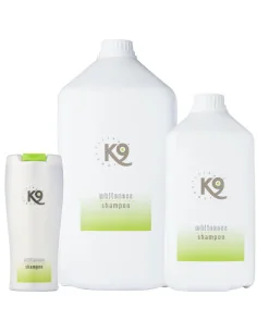 Šampon s aloe vera pro bílou a světlou srst K9 Whiteness