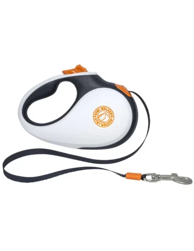 Vodítko FLEXI KIWI M páska 5m/do 25kg oranžové