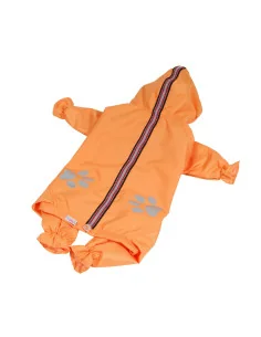 Kombinéza šusťáková pro psy REFLEX XS oranžová