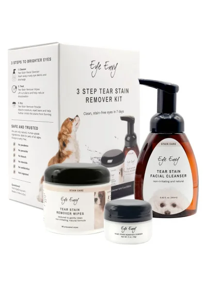 Odstraňovač skvrn pod očima pro psy EYE ENVY REMOVER KIT