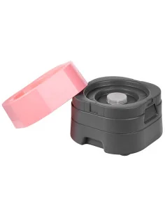 Vyvýšená miska pro psy s těžkým dnem Pet Bowl sv.růžová 2