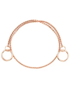 Výstavní řetízkový obojek SHOW TECH rose gold