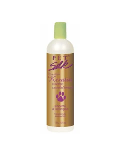 Kondicionér hydratační a vyhlazující s brazilským keratinem a hedvábím PET SILK Brazilian Keratin 2