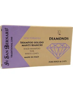Mýdlo pro odstraňování zbarvení světlé srsti Iv San Bernard Diamonds 75g 2
