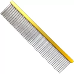 Hřeben pro psy 4PAWS 19cm - zlatý
