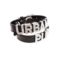 Obojek pro psy URBAN PUP Personalised černý