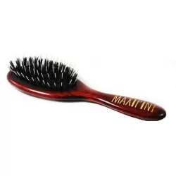 Kartáč pro psy malý MAXI PIN s přírodními štětinami a nylonovými hroty 2