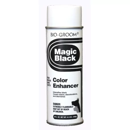 Černý křídový sprej na srst Bio-Groom MAGIC BLACK 142g