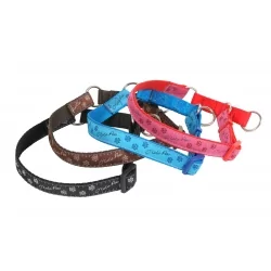 Obojek polostahovací pro psy PAW 20mm x 33-52cm
