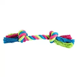 Bavlněný uzel pro psy HIPHOP COLOR 20cm/55g
