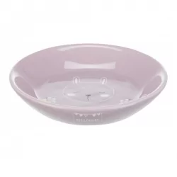 Keramická miska pro psy JUNIOR růžová 14cm