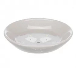 Keramická miska pro psy JUNIOR krémová 14cm
