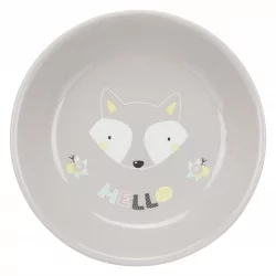 Keramická miska pro psy JUNIOR krémová 14cm 2