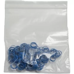 Latexové gumičky HPP na top knot 0,6cm/100ks modré 2