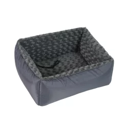 Pelech do auta pro psy OLALA šedý