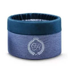Koš na hračky pro psy BAHAMAS NAVY BLUE tm.modrý