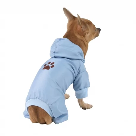 Kombinéza šusťáková pro psy PAW modrá XXL