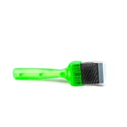 Kartáč pro psy ActiVet Soft Green měkký 2