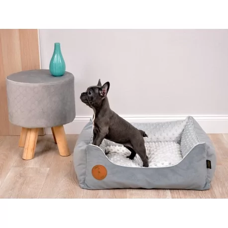 Pelíšek pro psy LUXURY GREY 