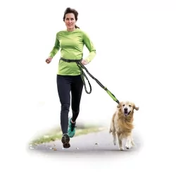 Bederní pás s vodítkem pro psa RECORD JOGGING 2
