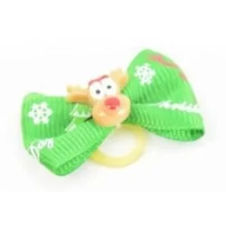 Mašle s gumičkou pro psy CHRISTMAS COLOR 2