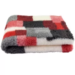 DryBed PREMIUM červená vzor