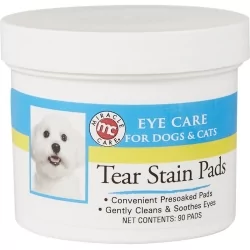 Čistící ubrousky s kyselinou boritou pro oční okolí MIRACLE CARE Tear Stain 90ks