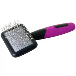 Měkký kartáč s kuličkami pro psy KW MINI SOFT