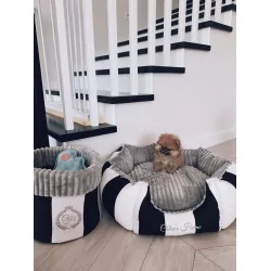 Koš na hračky pro psy MONTE CARLO černý 2