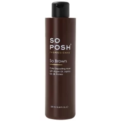 SO POSH maska na hnědou srst (So Brown Color Depositing Mask) 2