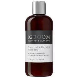 Šampon pro psy IGROOM CHARCOAL+KERATIN 473ml 2