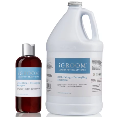 iGROOM šampon pro snadné rozčesání srsti a odstranění podsady (Deshedding & Detangling Shampoo)